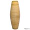 Uniquewise 17" Bamboo Cylinder Flower Vase Modern Decor Piece for Pampas Grass Dried Flowers & Other Fillers Ideal Table and floor Centerpiece or Accent for Fireplace Shelf Mantel or Entryway Console